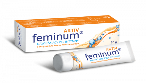 Nawilżający żel intymny - Feminum Aktiv